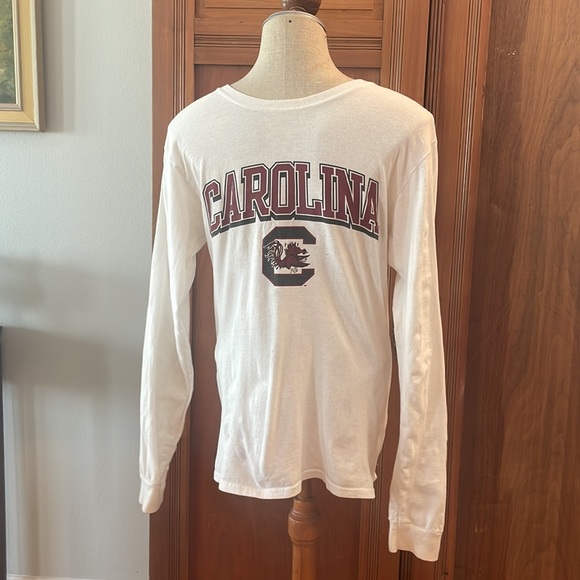 USC South Carolina Gamecocks champion T-shirt long sleeve white S small - Picture 3 of 9